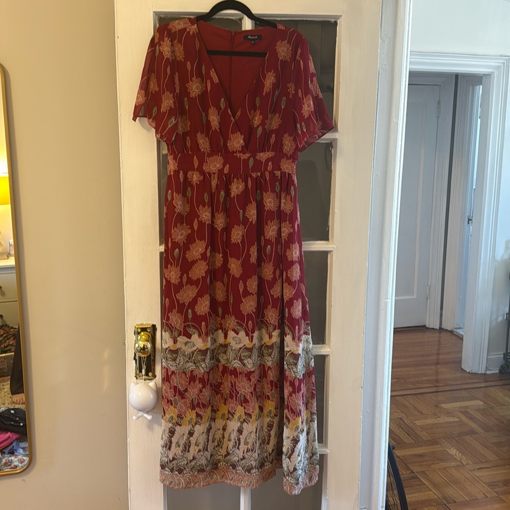 Madewell floral dress